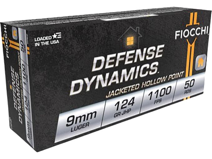Hornady Custom 9mm Luger Ammo 147 Grain Hornady XTP Jacketed Hollow Point Box of 100