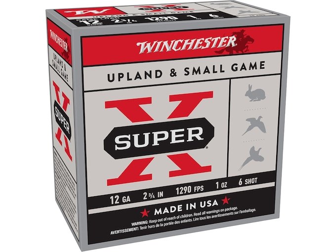 Winchester Super X Game Load 12 Gauge Ammo